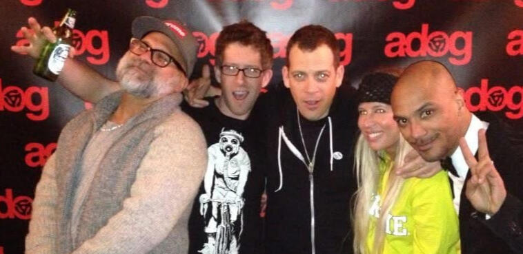 Me, Z-Trip, & crew